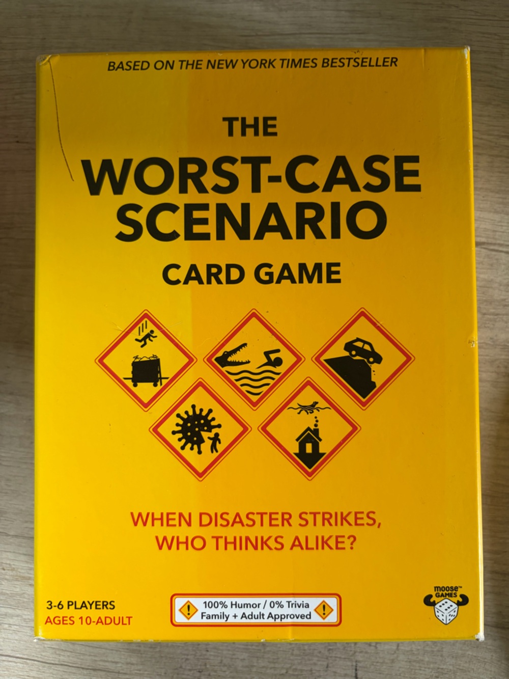 The Worst-Case Scenario Card Game - Yellow